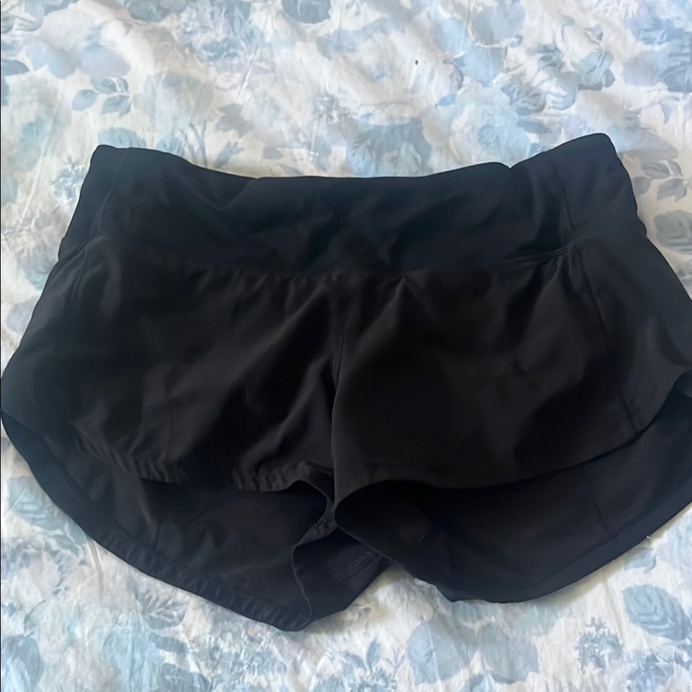 lululemon athletica Black Athletic Shorts